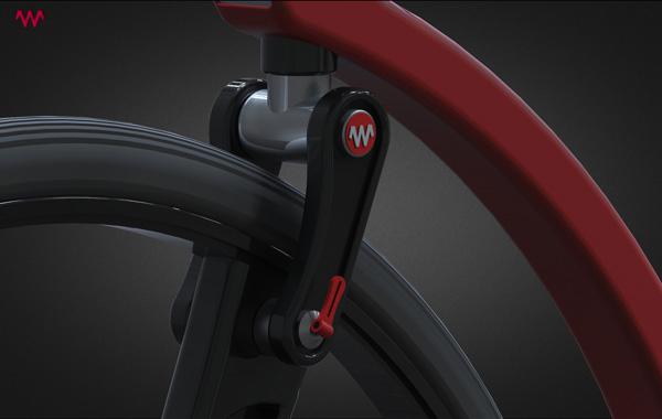 Ar pāris kustībām to ir... Autors: KixDubstep Spāņu dizaineris izveido jauna veida riteni!