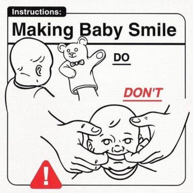 Likscaronana mazulim smaidīt Autors: 3FckingUnicorns Bērns nav joka lieta.