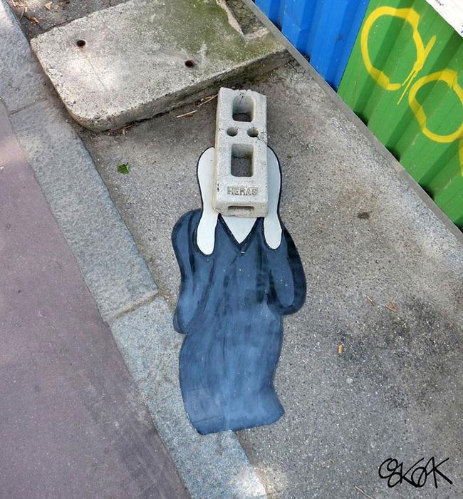 Kliedziens Francija Autors: kaķūns 28 ielu mākslas meistardarbi - vērts redzēt