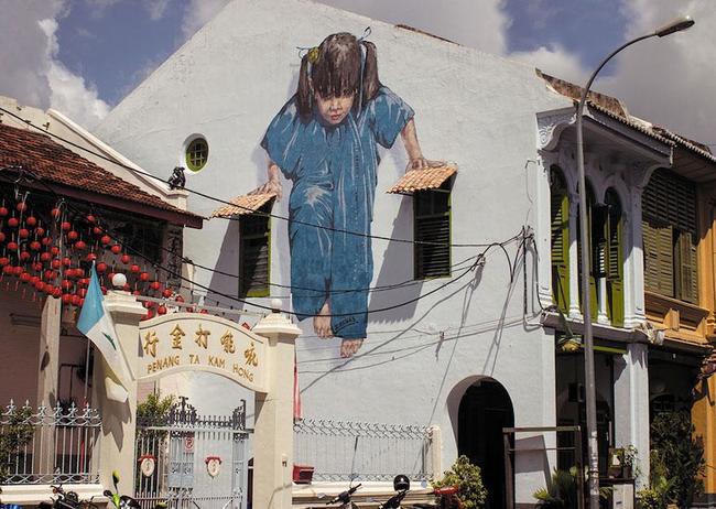 Meitene Džordžtauna Malaizijā Autors: kaķūns 28 ielu mākslas meistardarbi - vērts redzēt