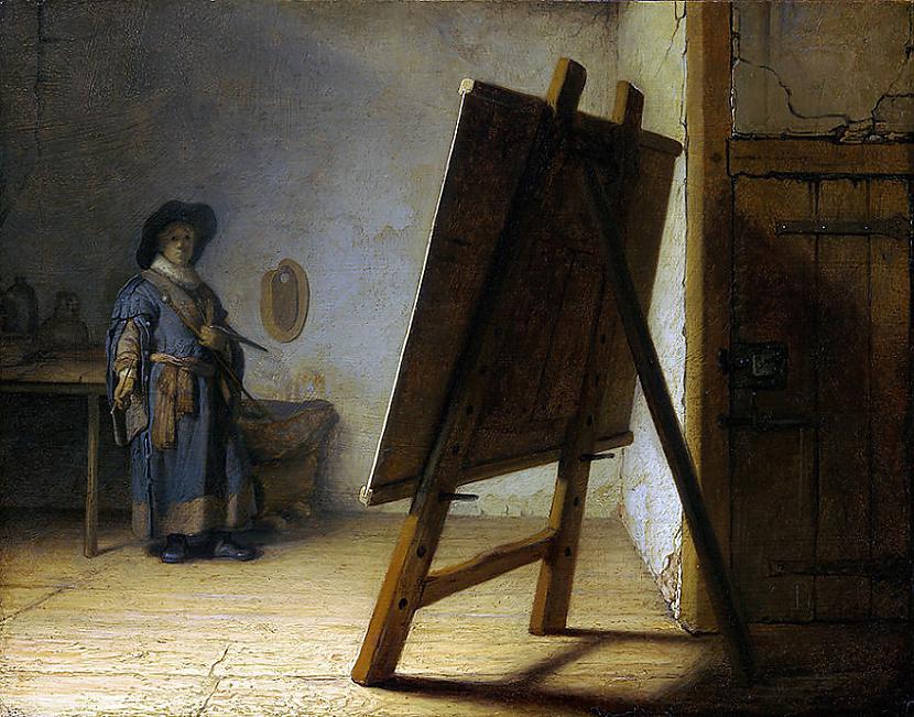 Rembrants Autors: marijaku 25 slaveni mākslinieki un viņu studijas