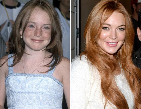 Lindsay Lohan 1998gadātagad Autors: awesomeguy Toreiz un tagad.