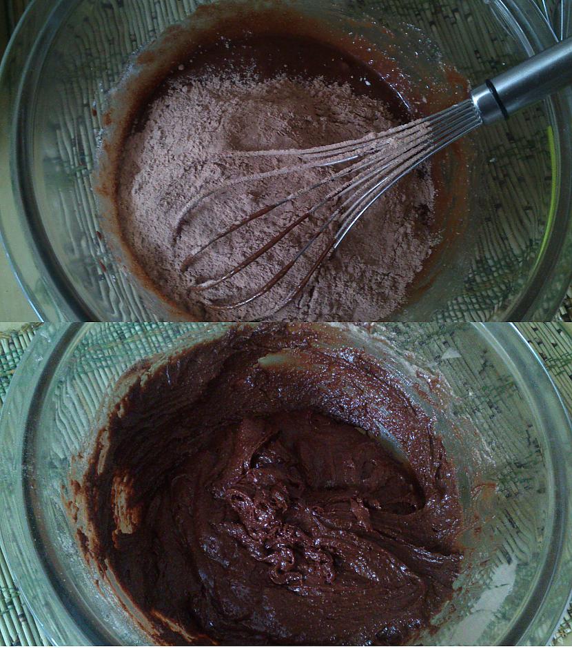 Pienācis brīdis samaisīt... Autors: Smaug Asie šokolādes cepumi