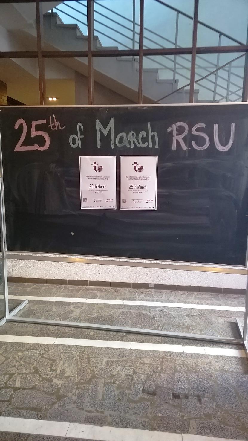 25 marta rīts Rīgas Stradiņa... Autors: Fosilija Kur vistrakākās idejas top par realitāti! (RSU)