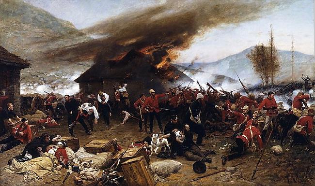 1879 gads Dienvidāfrika Rorkes... Autors: Kapteinis Cerība 6 Aizraujošākās kaujas līdz pēdējam elpas vilcienam