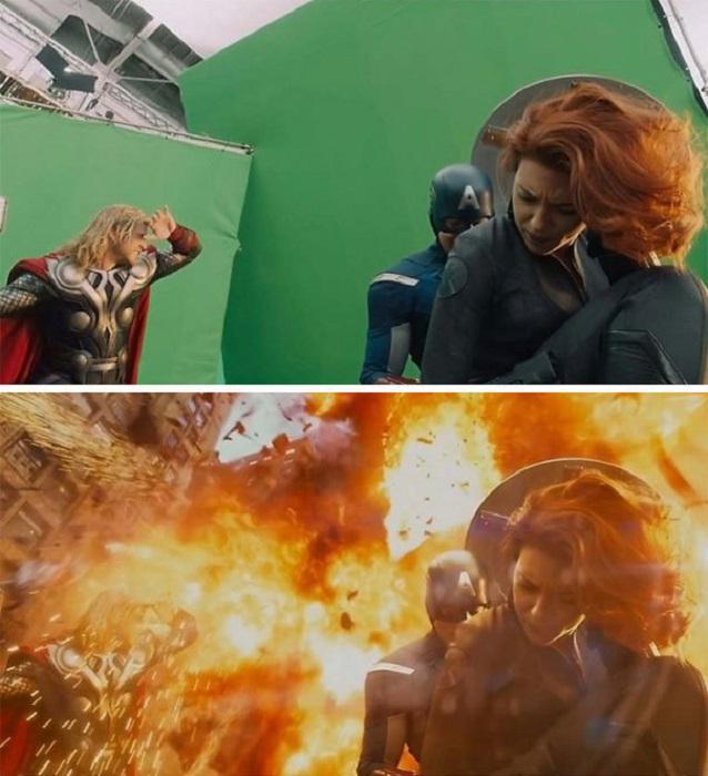 Atriebēji The Avengers... Autors: Lords Lanselots Kā filmas izskatītos bez specefektiem?