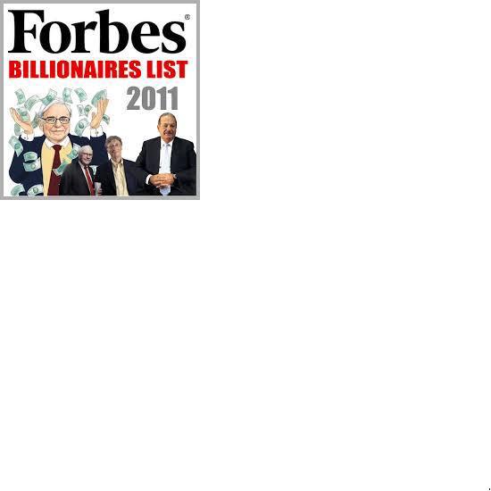Žurnāls Forbes 2011 gadā... Autors: 12 Faktu MEGApaka (50 fakti)
