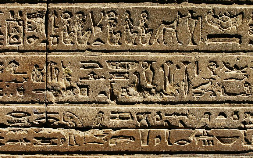 nbspĒģiptiescaronu hieroglifi... Autors: LordsX Desmit artefakti, kas mulsina zinātniekus