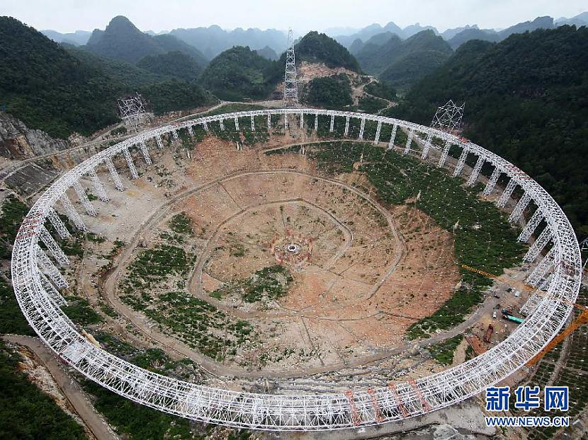 Ķīnas nbspdienvidrietumos... Autors: vodkam Ķīna sāka būvēt "Vareno Ķīnas teleskopu"