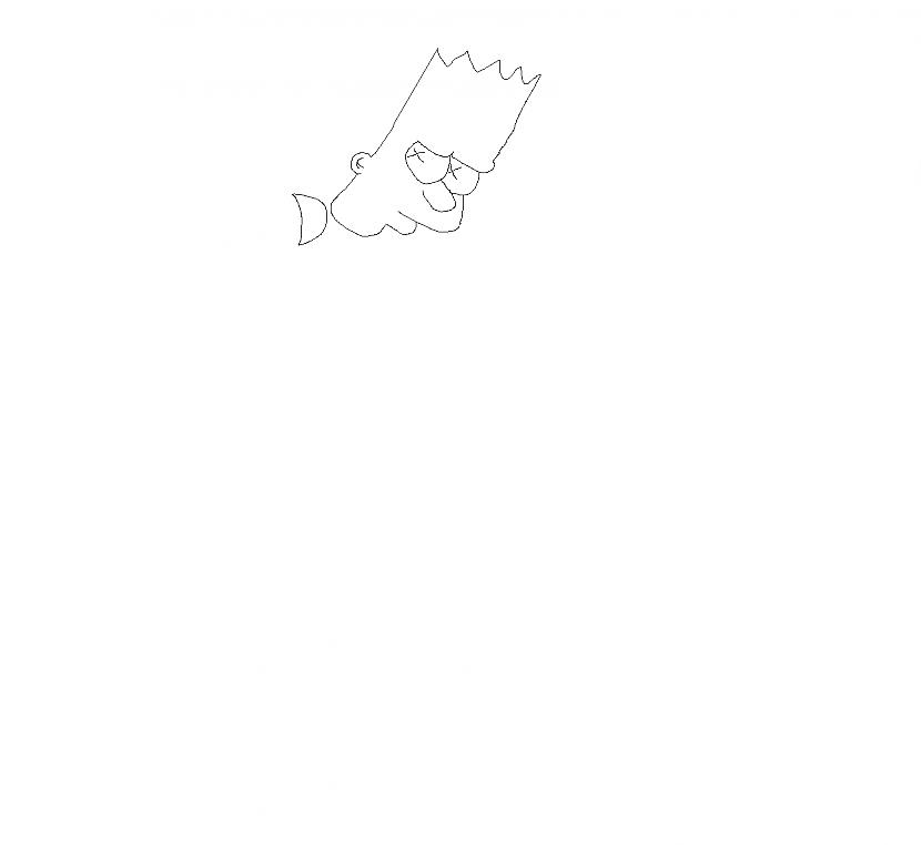  Autors: The simpsons fox Kā uzīmēt bārtu simpsonu