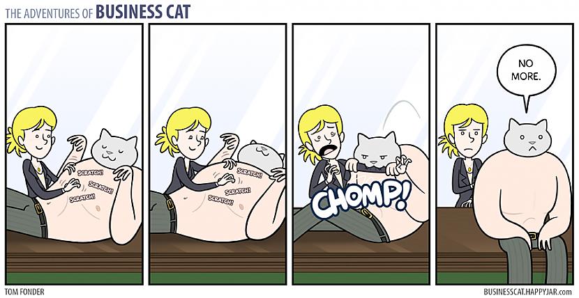  Autors: Fosilija Business cat komiksi eng #2