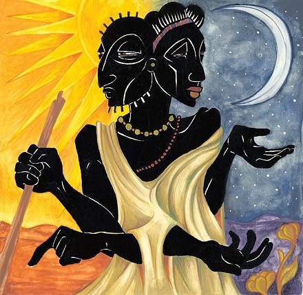 Rietumāfrikas saules Dievs... Autors: Muujabele Saules Dievu mitoloģija