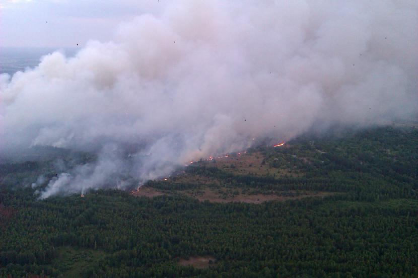  Autors: SnYx Apturēts meža ugunsgrēks Černobiļā.