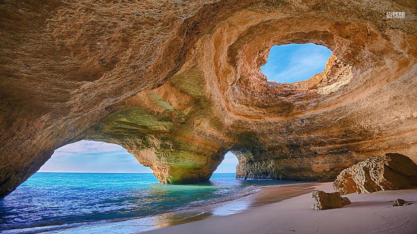 5 Algarve alas Algarve Caves... Autors: im mad cuz u bad Pasaules neparastākās pludmales