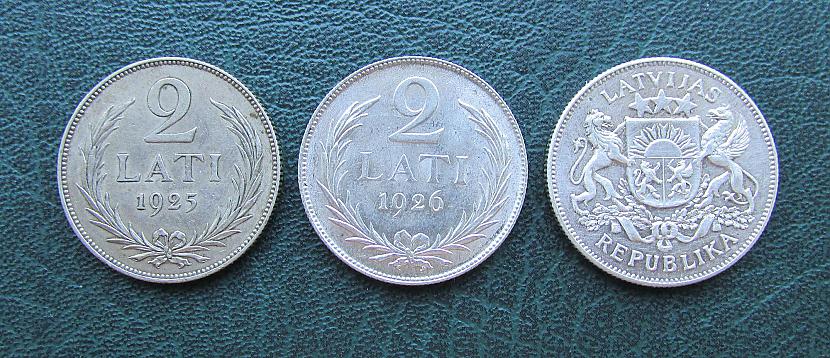 2 latu monētas tika kaltas... Autors: pyrathe Mana kolekcija: Latvijas Republikas monētas