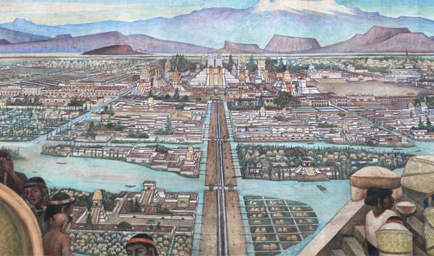Acteku galvaspilsēta... Autors: Alevender Kā dzīvoja acteki?