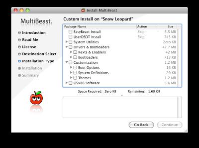 MultiBeast ir pēcinstalācijas... Autors: Fosilija Kā var uzinstalēt Mac OS X uz parasta datora!