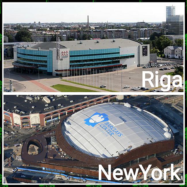 Arēnas Riga vs NY Autors: ghost07 Rīga vs Ņujorka (Salīdzinājums)
