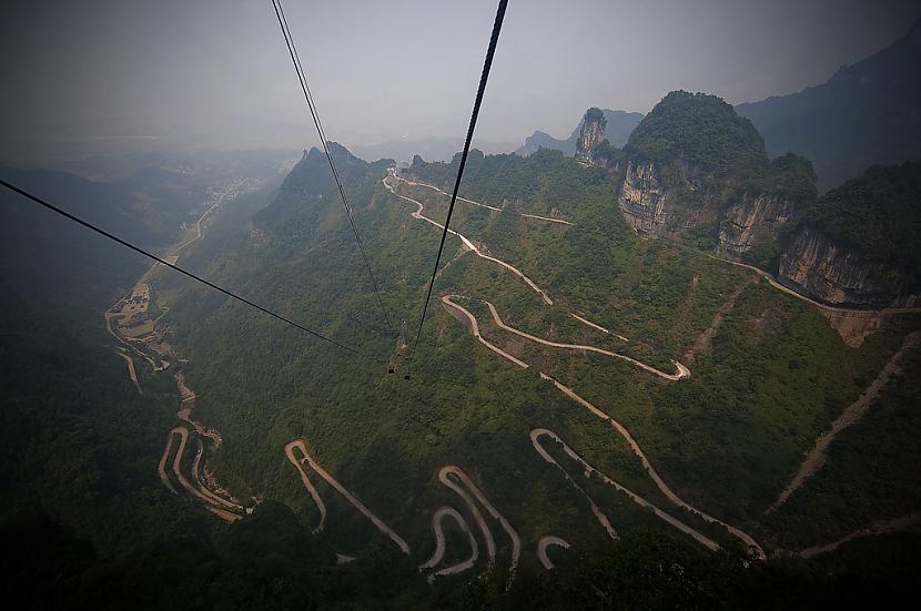 Tianmen Mountain Road Hunan... Autors: Prāta Darbnīca Skaistākie un bīstamākie ceļi pasaulē