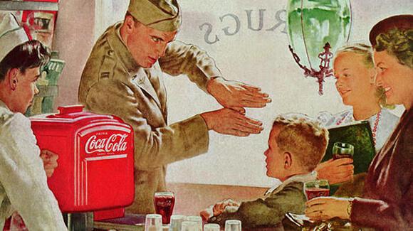 Otrā pasaules kara laikā... Autors: Fosilija fakti par coca cola