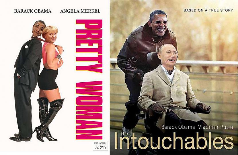 Mākslenieks Luidži Tarini... Autors: zeminem Ja Obama, Merkele un Putins būtu pasaules slaveni aktieri.