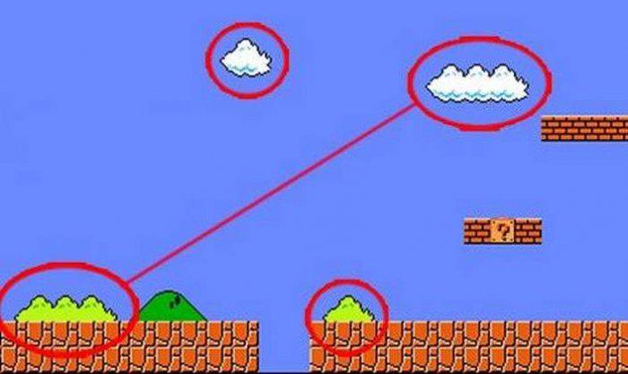 Spēlē Super Mario krūmi un... Autors: Fosilija Fakti, vienkārši fakti par spēlēm. 2 daļa