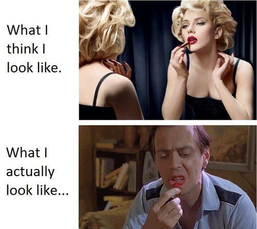  Autors: Tvītotāja How you think you look vs how you actually look