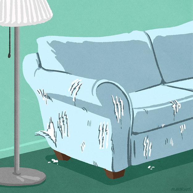 Tas pats arī ar mēbelēm Autors: MonaLisa. Kā izmainīsies tava dzīve kad mājās ienāks kaķis.