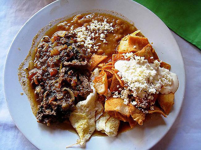 Meksikāņu brokastis  načosiers... Autors: rihcaa Brokastis dažādās pasaules valstīs.