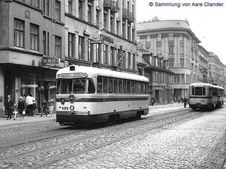 Pirmā 1960to puse tramvajs 6... Autors: default24 Sešdesmito gadu Rīga
