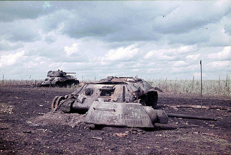 Iznīcināti krievu T34 tanki... Autors: DamnRiga WWII Sašauti krievu tanki