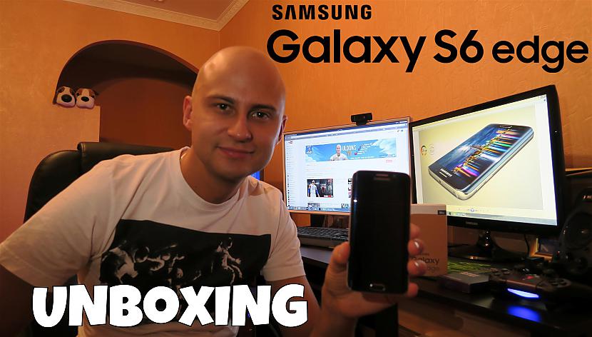  Autors: uldonstv Samsung Galaxy S6 edge - Unboxing