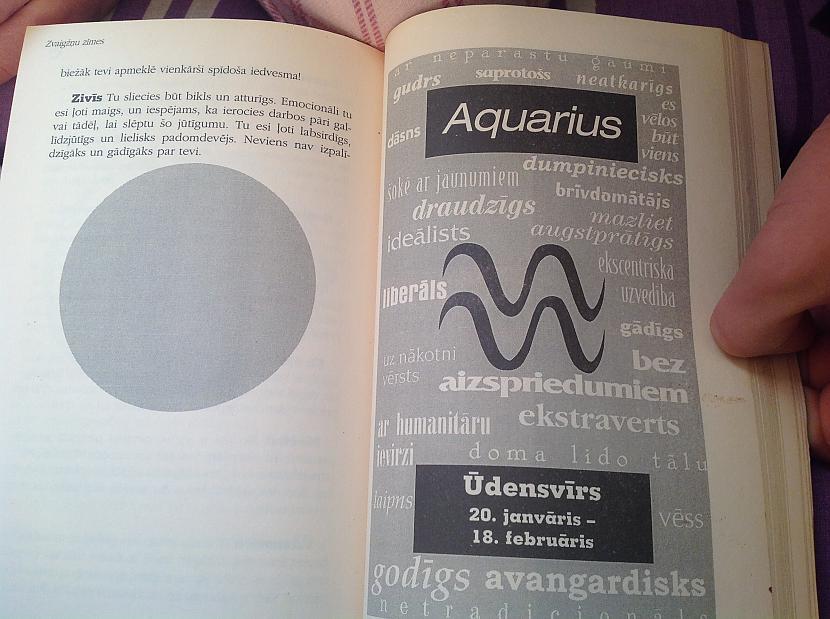 AQUARIUS ūdensvīrs 20janvāris ... Autors: helenafrinboxlv Horoskopi un to noteikšana -  tava saules zīme un mēness zīme.