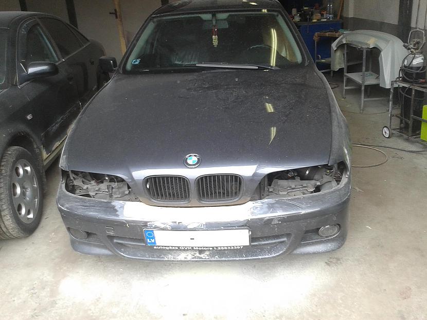 Par priekscaronejo bamperu... Autors: Autokrasotajs BMW e39 piekrāsošana