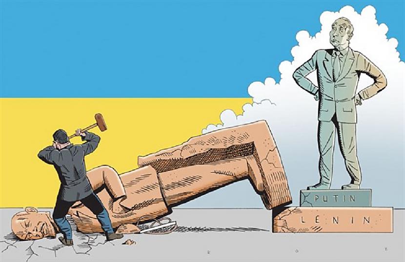 Scaronīs bija karikatūras kā... Autors: Fosilija Karikatūristi par Ukrainas karu (Sabiedrotie).