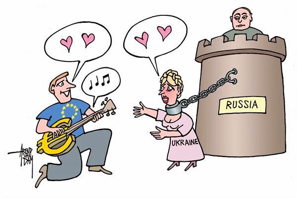 Scaroneit jau viss ir skaidri... Autors: Fosilija Karikatūristi par Ukrainas karu (Sabiedrotie).