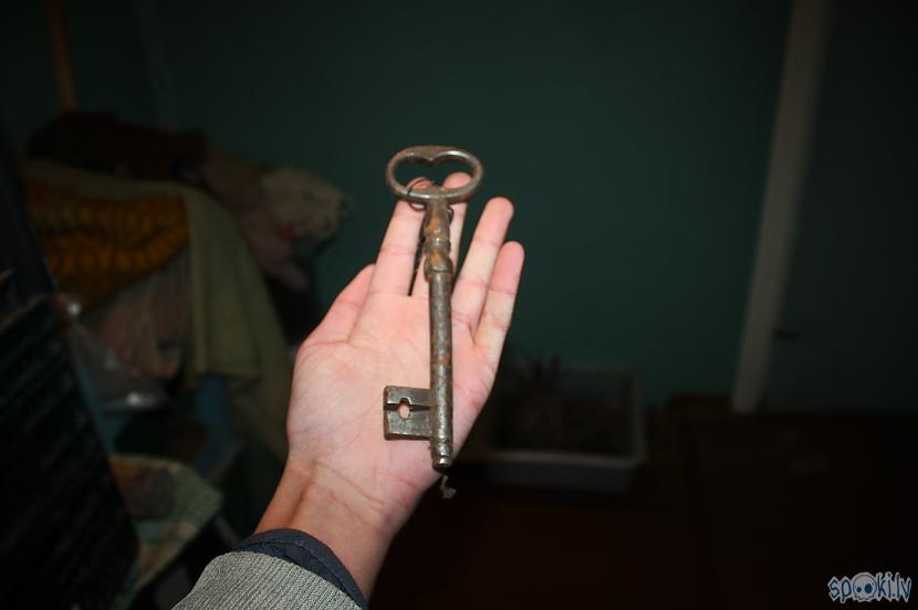Atslēga pavisam mājā varētu... Autors: Fosilija Vecas mājas izpēte