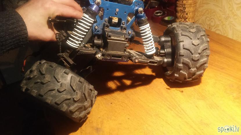 Tad nu otrs ar bija dziesmā... Autors: Zigmars R 1/8 Nitro Rc un 1/5 Petrol Baja Rc. Rotaļlietas pieaugušajiem.