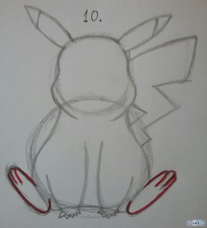  Autors: OnePunch Uzzīmē pikachu! Soli pa solim!