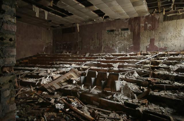 Pamesta auditorijas telpa Autors: theFOUR Vēl joprojām radioaktīvs: 30 gadi kopš Černobiļas katastrofas.