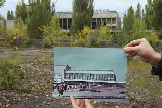 Pripjatas galvenais laukums un... Autors: theFOUR Vēl joprojām radioaktīvs: 30 gadi kopš Černobiļas katastrofas.