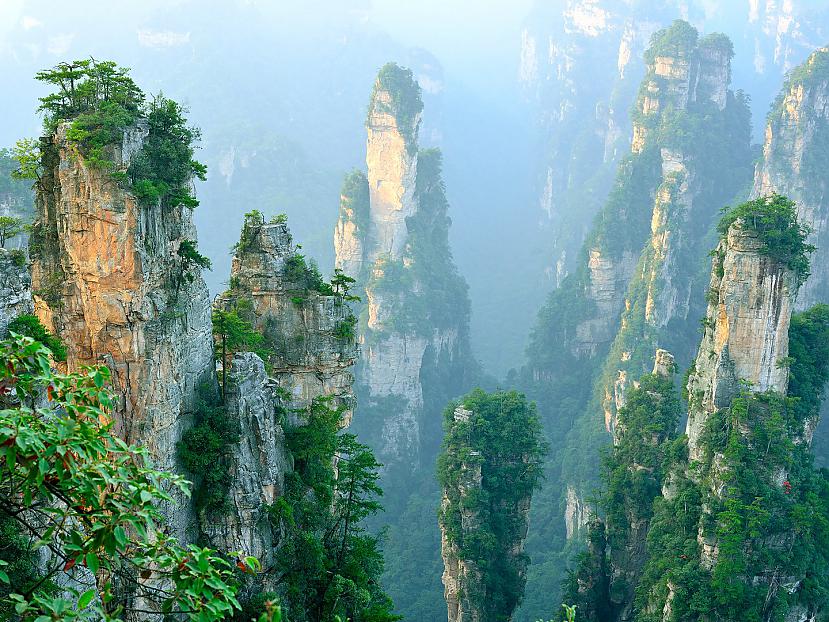 Wulingyuan Scenic Area... Autors: Aiiva Vai Tu gribētu šeit pabūt...?