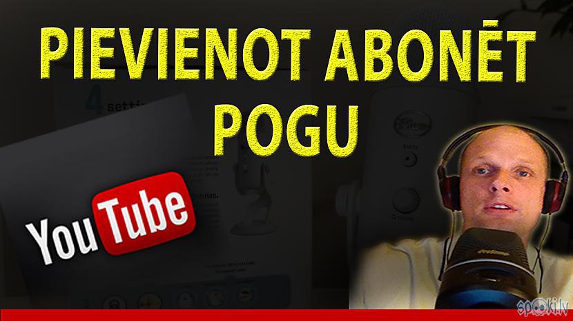  Autors: LabaisPuikaTV Kā pievienot abonēt / subscribe pogu uz visiem saviem YouTube video