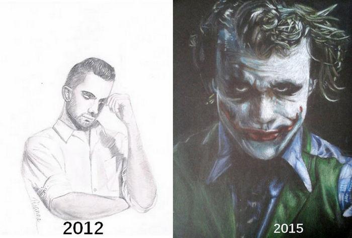  Autors: misticismo Mākslinieku zīmējumi pirms un pēc.