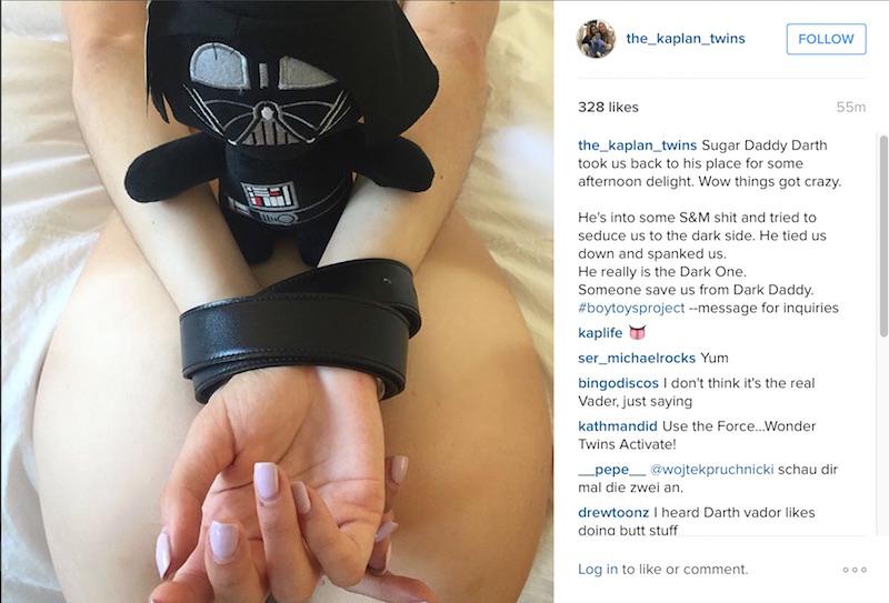 Kādā Instagram publikācijā... Autors: Testu vecis Dvīņumāsas "pārguļ" ar rotaļlietām, pēc tam tās pārdod internetā izvirtuļiem