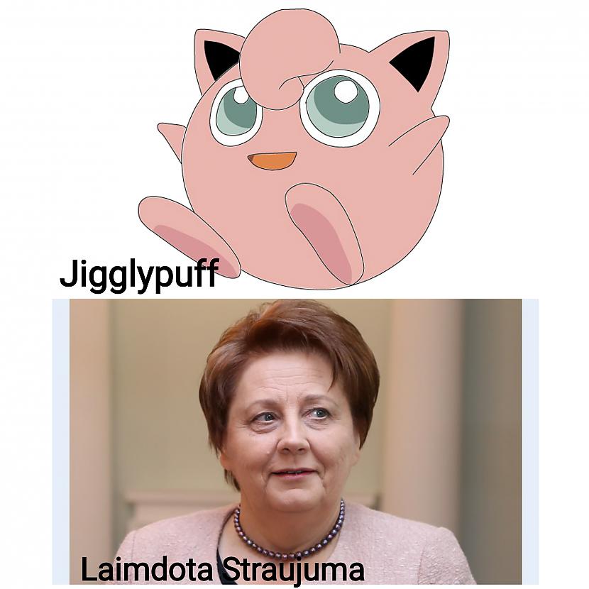 Jigglypuff Pokemons spēj ar... Autors: ghost07 Pokemoni vs Latvijas politiķi (salīdzinājums)