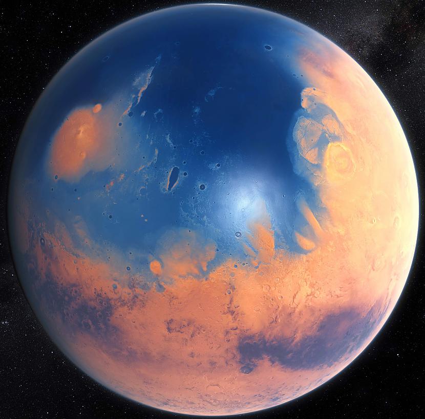 Pirms 4 milijards gadiem uz... Autors: Black Lagoon Top 10 fakti par Marsu