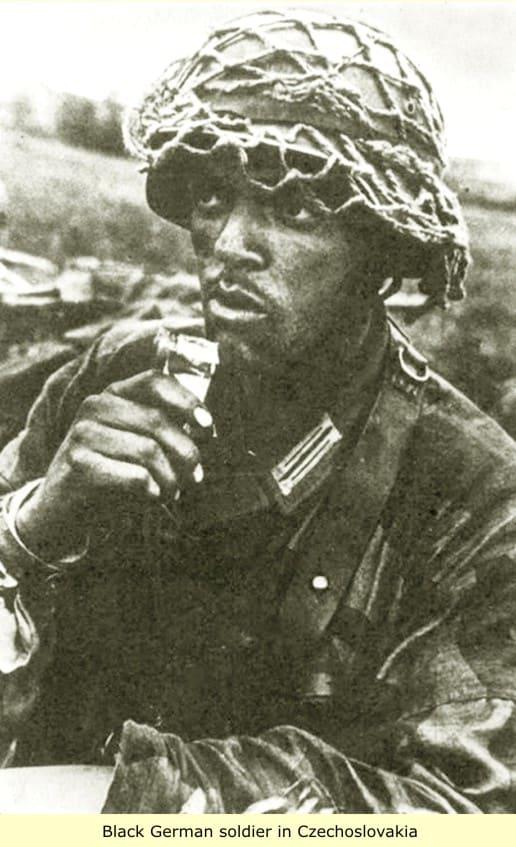 Āfrikāņu kareivis... Autors: Panzer Afrikāņi, aziāti un arābi, kuri karoja Vācijas labā Otrajā pasaules karā?