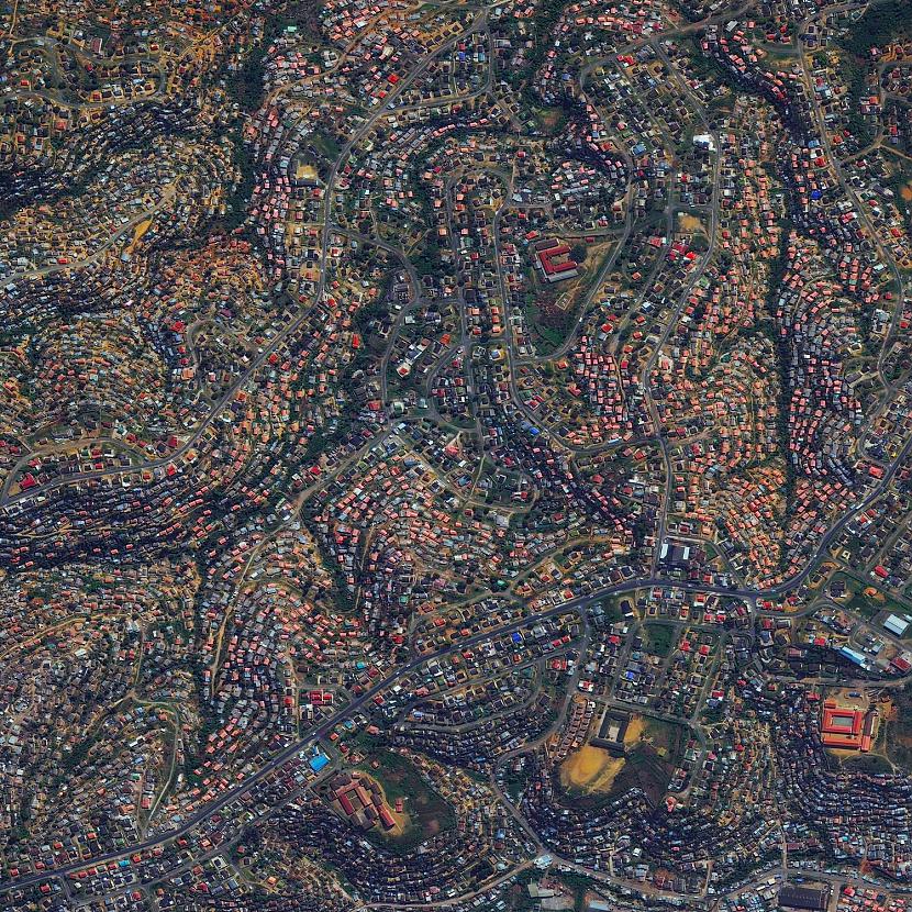 Umlazi Township KwaZuluNatal... Autors: Šamaniss Fantastiskas satelīta bildes