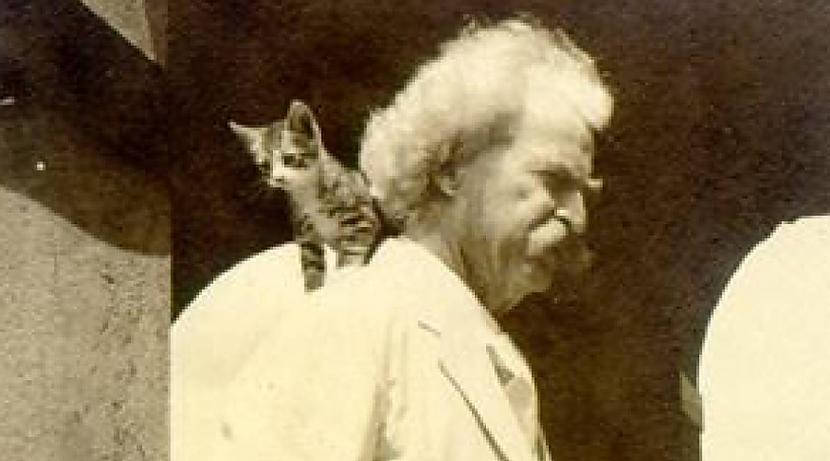 Marks TvensSlaveno rakstnieku... Autors: Raziels Kad kaķi sajauc galvu
